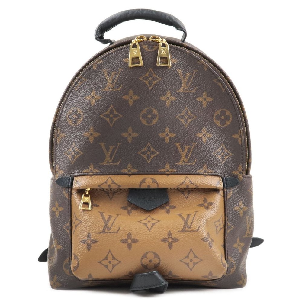 Palm Springs PM Reverse Monogram Canvas Backpack